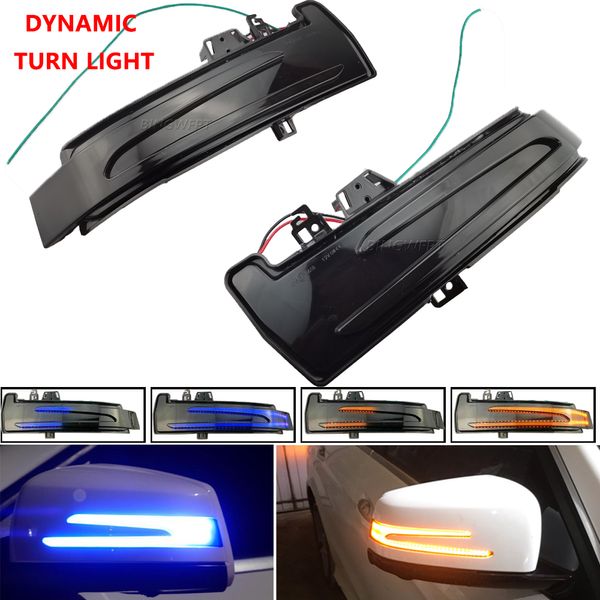 Scroll LED Dynamic Blinker Light Side Mirror Blinter Repeater Blinker für Mercedes Benz W204 Cla A B C E S GLA GLK CLS CLAS