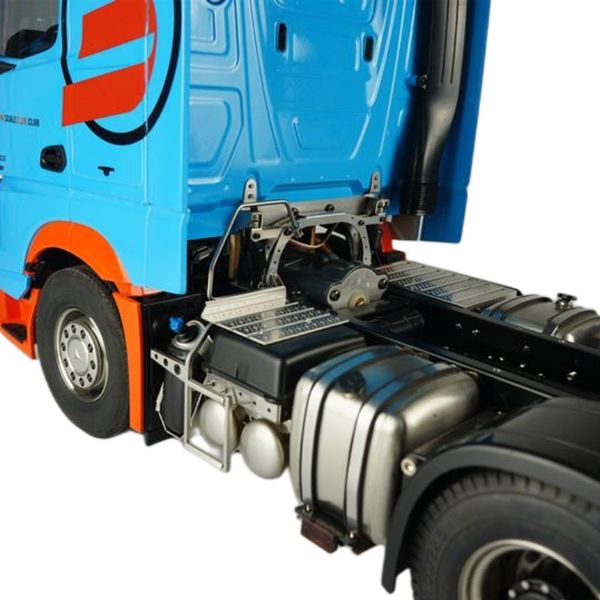 Für Tamiya 1/14 RC Truck Metall -Vorderverriegelungsauto -Schalenschnallen Scania Man Benz Volvo Traktor DIY Upgrade -Zubehör