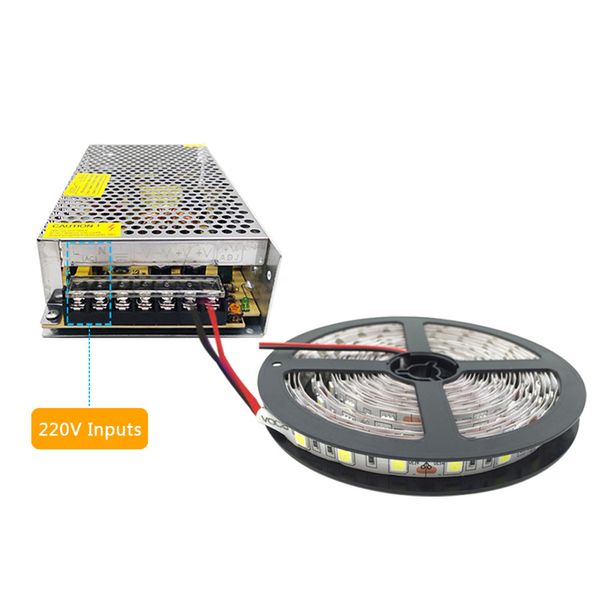 Netzteil der Stromversorgung AC 110V - 220 V auf DC 12V 1A 2A 3A 5A 10A 15A 20A 30A 40A Netzteiltransformator für LED -Streifen Beleuchtung