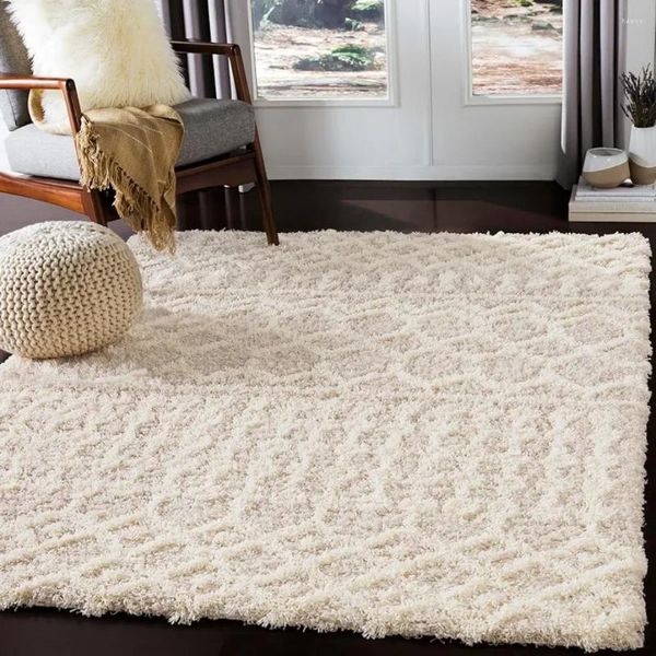 TAPETS HAPSBURG MAROCCAN SHAG AREA CAPPEGGIO DECO SOGGIORI SOGGIORI 7 FT 10 in X 2 BEIGE FREIGHT FREE DECORAZIONE TESSILE HOME