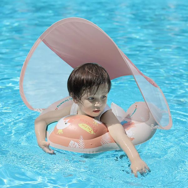 Atualizações Baby Natação de natação Flutua inflável infantil infantil Kids Swim Ring Circle Bathing Summer Toys Rings Toddler 240328