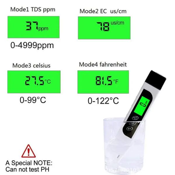 PH Acidità METER 0,1 Tester digitale altamente accurato PH PHEMP METRP PH Portable PH PER SPA POLCI