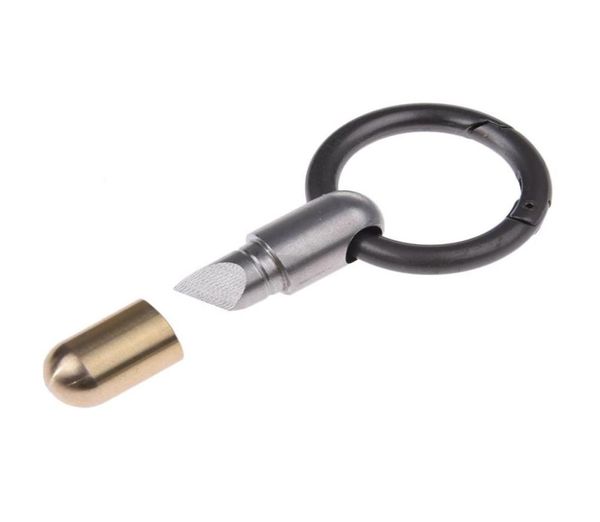 Mikro kesme alet kapsül bıçağı Keskin Çok Fonksiyonlu Anahtar Halka Cep Mikro Kesici Hap Mini Seyahat Açık CAN7053904