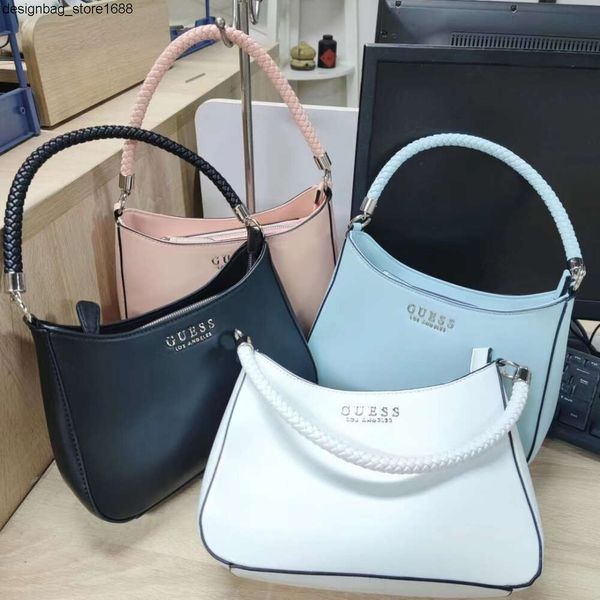 Fábrica de bolsas de ombro de alta qualidade por atacado de 75% de desconto no comércio exterior Europa e América retrô novo novo moda de cor sólida saco de mulher solteira feminina