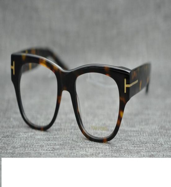 Tom TF5040 Yeni TF Moda Erkek Kadınlar Retro Miyopya Gözlükleri Unisex Tam Çerçeve İnce Gözlükleri Kutu Marka Marka Man Gözlükler Ford2359039