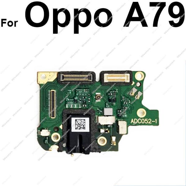 Für OPPO A96 A91 A83 A79 A77 A75 A73 A59 A57 A7 A3 A1 AX7 A7X Kopfhörer -Kopfhörer -Earphone Port Board Mikrofonanschluss Flex -Teile