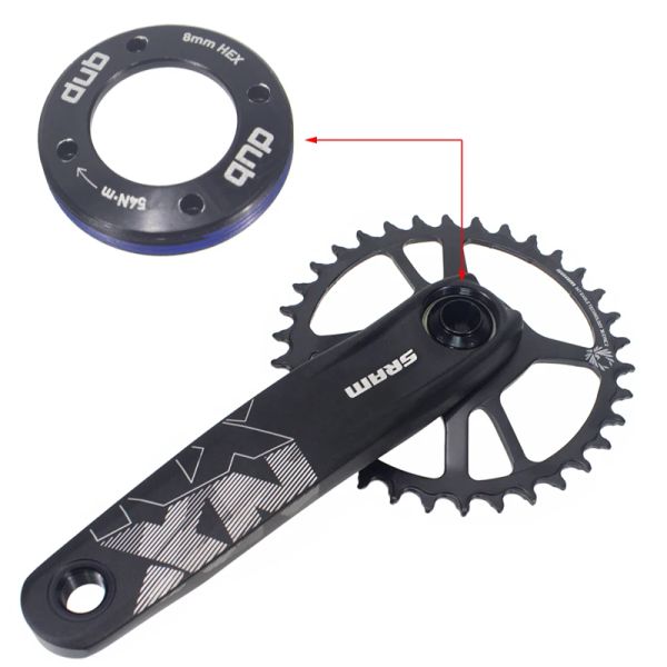 Bullone del braccio a pedizio di bici da bici per sram nx/gx/force/xx1 pedalare doppiaggio tappo aurinoso auto-estrazione m18/m30 bull