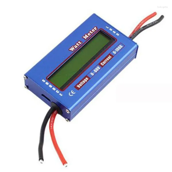 Wanduhren digitaler Wattmeter Wameter Stromversorgungsmesser DC 60 V 100A Balance Spannung Batterieprüfer