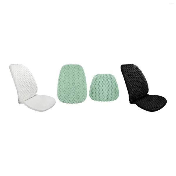 Capas de assento de carro Almofada de inverno Anti -Slip Anti Slip Comfort Plush Auto assentos macios As almofadas para o escritório de cadeira de caminhão