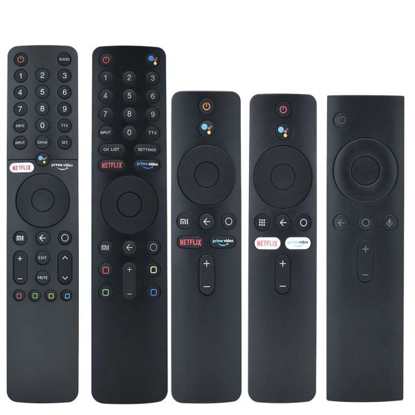 Caixa novo controle remoto Bluetooth de voz para mi box s mi tv stick xmrm19 xmrm010 xmrm00a xmrm006 xmrm002 l43m66eu mdz16ab