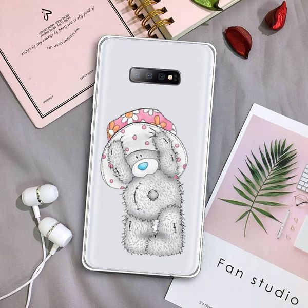 Tatty Teddy Cute Bear Phone Case transparent für Samsung Galaxy A S 22 52 20 21 71 10 51 50 12 40 Fe Ultra Plus