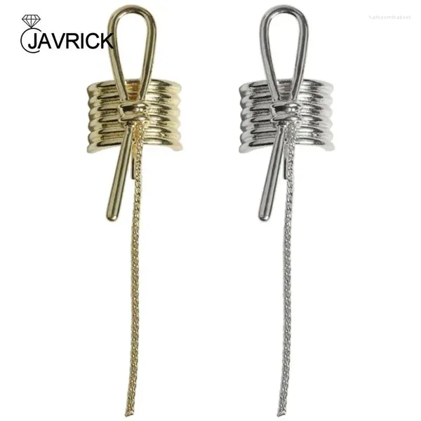 Clip per capelli corda per nodo in metallo per coda di cavallo bassa elegante clip da donna decorazione da donna