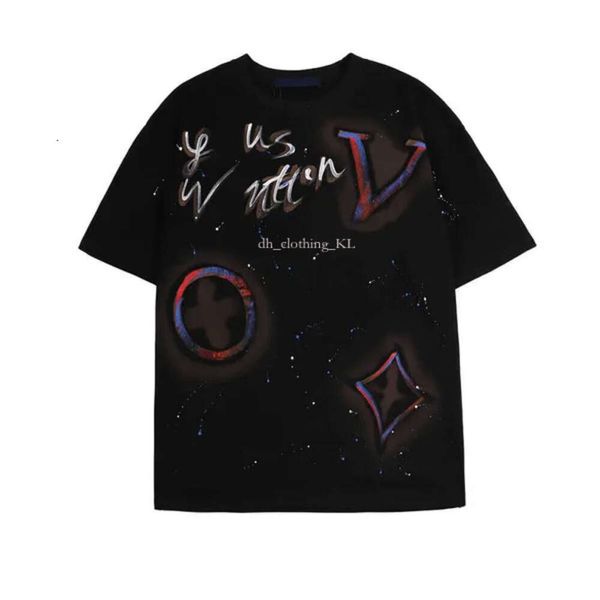 Lousis vouton çanta tişört tasarımcısı erkek tişört boiler moda hip hop giyim gevşek çok yönlü moda iç m-3xl 86 louiseviutionbag gömlek
