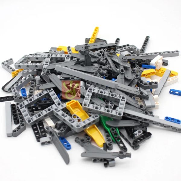 Bricks tecnici MOC Building Building Bulk Sulk Pin LiftArm Link Connector Connector Crack Auto Auto Sertosino Mind -Storms Toy