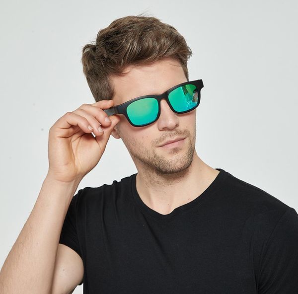 Smart Gläses Wireless Bluetooth -Hände nennen Audio Open Ohr Antiblue Light -Objektive IPX7 Intelligente Sonnenbrille1254314