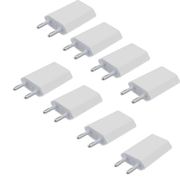 10pcs 5V 1A USB Travel Wall Adapter Adapter Зарядка для Apple iPhone XS Max XS XR X SE 2020 8 7 6 6S 5S 5 SE 4 4S ЕС.