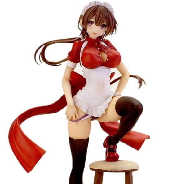 Alphamax Skytube STP Ilustrado Maid Anime Tokyo Sexy Girl 25cm PVC Ação Figura Toys Coleção Modelo Doll Presente X05039466810