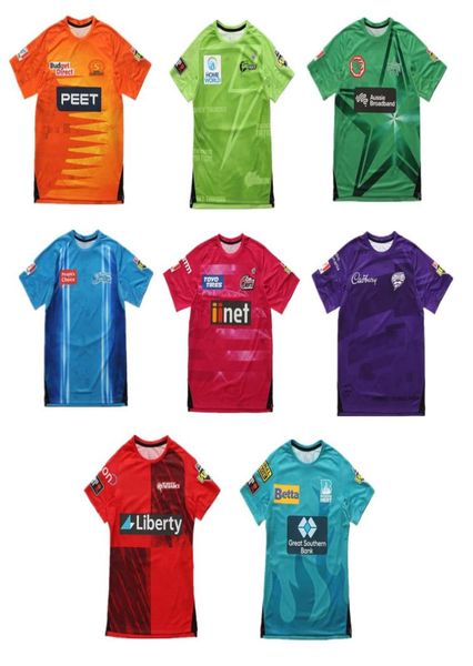 Качество 2022 Австралия Крикет Джерси Рубашка Все командные футболки S5XL TSHIRTS3799716