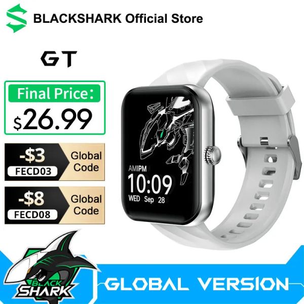 Orologi Black Shark GT Smartwatch Global Versione 1.78 '' Display AMOLED 10 giorni Batteria Life Bluetooth 5.2 Smart Watch 100+ Modie Sport