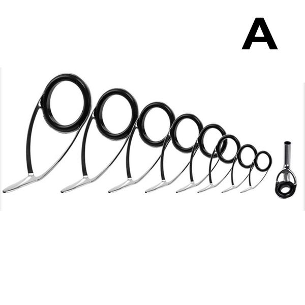 Eye Guide Fishing Stab Top Ring Stab Guides Gebäude Keramik -Kit -Ersatzterminal Tackle Dauerhafte hohe Qualität