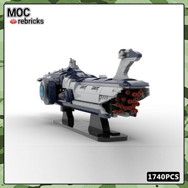 Серия фильмов о звездном оружии MOC-58861 Строительный блок космического литературы модель