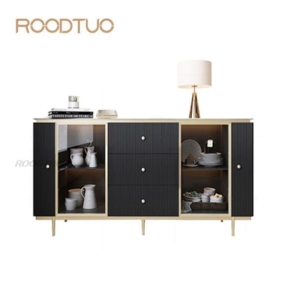Italienischer Stil Storage Locker Home Möbel Küche Sideboard Aufbewahrungsschrank moderner Esszimmerschrank