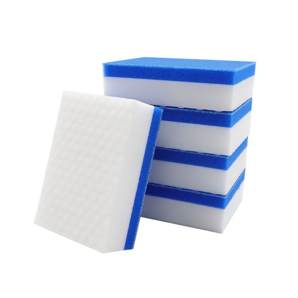 1/2/5pcs Magic Schwamm Eraser Hochdichte Emery Schwamm Entfernen Sie Rostreinigungspinsel für Kochtop -Topf -Küchenschwamm Pinselwerkzeug