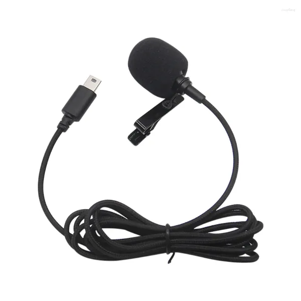 Микрофоны спортивная камера USB Plug Microphone Outdoor DV Lavalier Micro Miniusb 10p - прямой/локоть