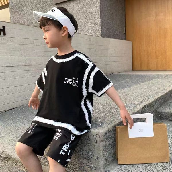 Teen Boys Kleidung Sets Sommer große Größe Neue lässige Outfits Kinder -Tracksanzug für Jungen Sportanzug Kinder Klamotten 8 9 10 12 Jahre