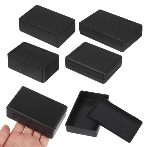Новые 1pcs Водонепроницаемые черные DIY корпус корпус ABS Пластиковые коробки для хранения корпуса корпуса корпуса электронные принадлежности