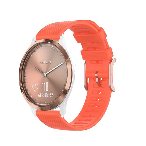 Silicon Watchband für Garmin vivomove hr/3/vivoactive 4/3/venu 2/luxus/style Schnellveröffentlichung Watch -Band -Gurt -Armband Correa