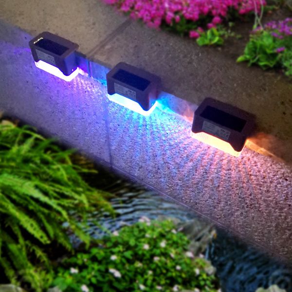 Luci a led solare luci da giardino esterno ip65 impermeabile a passo solare ponte lampada lampada da sole decorazione per giardino solare luci da giardino solare