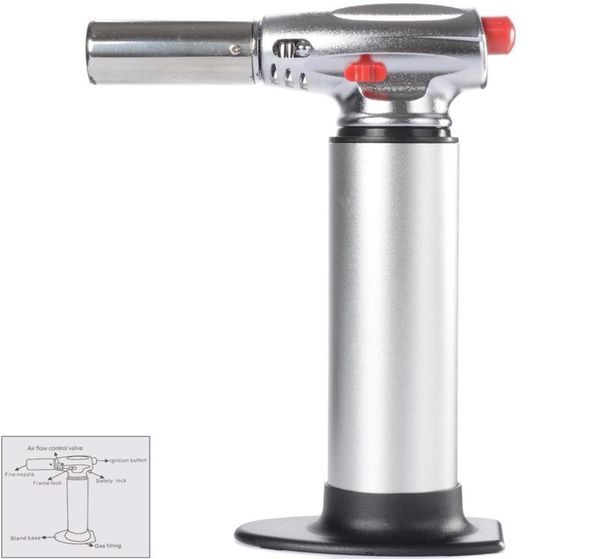 1300c Butane Scorch Torch Flame Flamma più leggero Torcia Giant Duty Heavy Duty Butane RILITABILE Torcia culinaria Selfigniting7014841