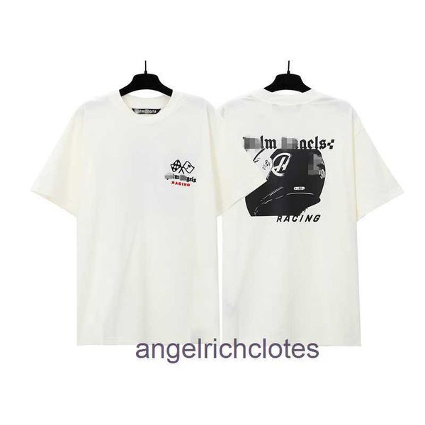 Roupas de designer de ponta para pa angels tour rally rally rally short t-shirt mass e feminina high street meia camisa de mangas com etiqueta de marca registrada, qualidade original 1: 1