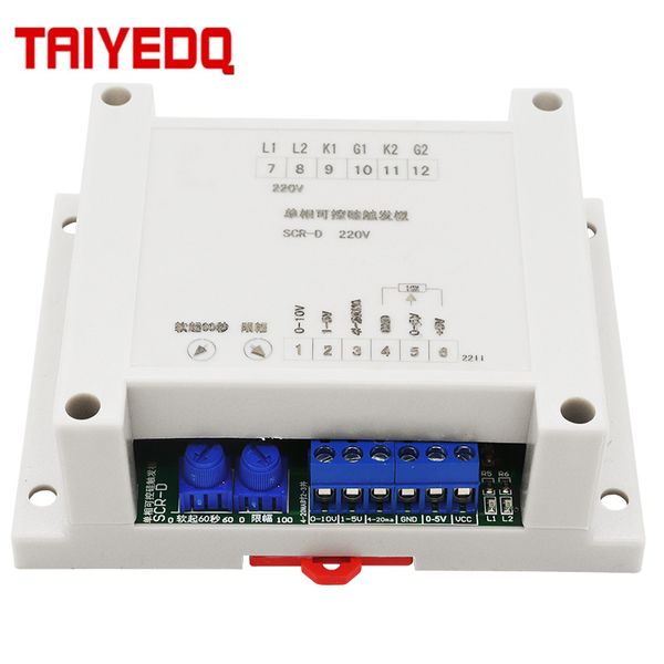 Multifunktionaler einphasige Thyristor-Phasenverschiebungs-Trigger-SCR-D-Temperatur und Spannungsregeldreher der Spannungsregelung