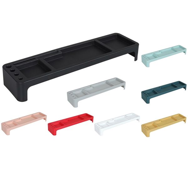 Organizador de armazenamento de desktop RACK RACK HAP STORATED STORATE Teclado gaveta do escritório de armazenamento de armazenamento de armazenamento de papelaria Acessórios de armazenamento