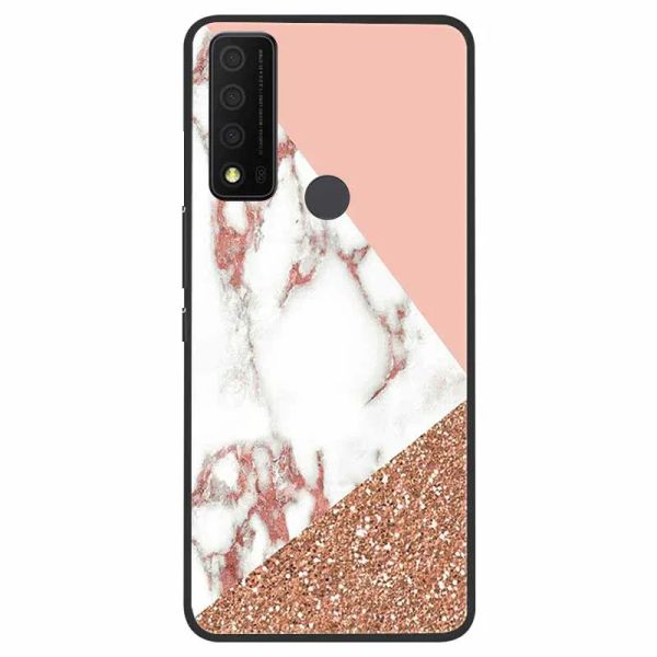 Для TCL 30 XE 5G Case Marble Cat Soft Silicone Back Case для TCL 30 XL 30V 5G Cope Cople TCL30 XE T767W 30XE 5G Coque Bag Funda Bag