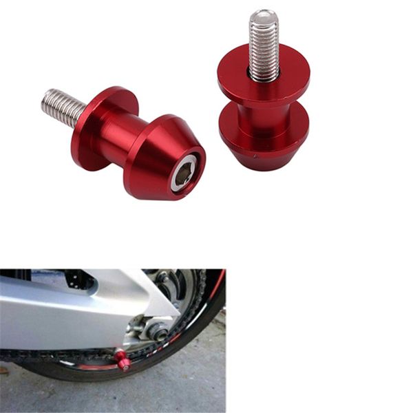 Parafusos de suporte de slider de aranhão de aroneiro de 8 mm para Honda Yamaha Kawasaki Ninja 250 R1 R6 Suzuki