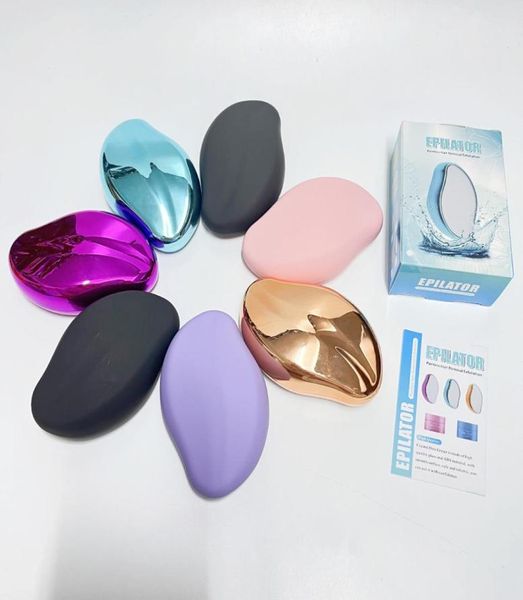 Кристаллическое физическое удаление волос теряет ноги тела Mini Epilator Pashable Easy Cleansing Tool Depilation1908508