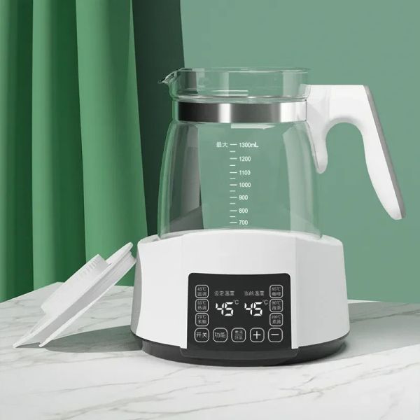 Kettles 1.2L Kettle elétrica Infantil Regulador de leite termoestático Kettle Water Hot Isolle Smart Isolle