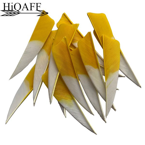 50 pezzi da 3 pollici a destra/ala sinistra Fletches Turchia Feather Arrow Accessori fai -da -te Fletching Feathers Shield Cut