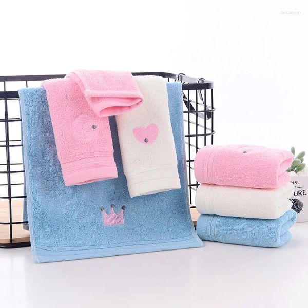 Handtuch Home Textil Stickerei Baumwollgesicht Set Kinder kleines weiches Baby Großhandel 5 Pieces/Los