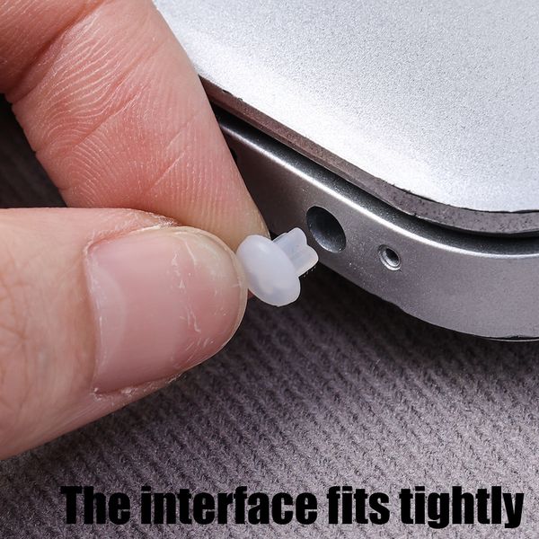 3,5mm Jack Telefonları Tablet Dizüstü Bilgisayar MP3 Arayüzü Kulaklık Deliği Anti Toz Kapağı Silikon Tıpa