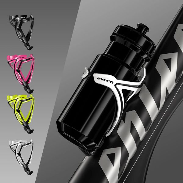 Porta della bottiglia d'acqua per biciclette gabbia in bici universale bottiglia per bombole di bollitore con portabricchini resistenti agli accessori per biciclette MTB resistenti