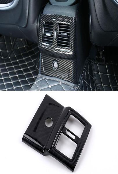 Accessori per auto automatica sedile posteriore posteriore Vent Air Outlet Outlet rivestimento Adesivo per interni per la BMW X1 F48 20162020178Q4494519