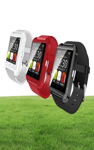 Bluetooth U8 Smartwatch Bilek İphone 7 için Dokunmatik Ekran Samsung S8 Android Telefon Uyku Monitörü Akıllı İzle Perakende 6682935