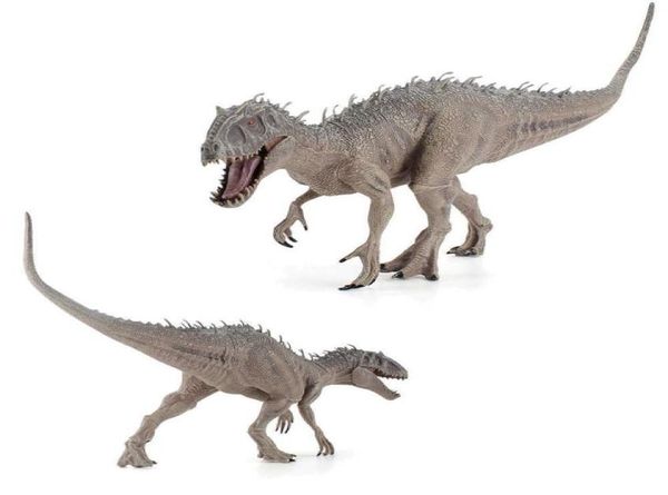 Jurassic World Tyrannosaurus Toy Model Simulação Indominus Trex Dinosaur Ação Figuras de ação feita à mão para crianças presentes de Natal G8010779