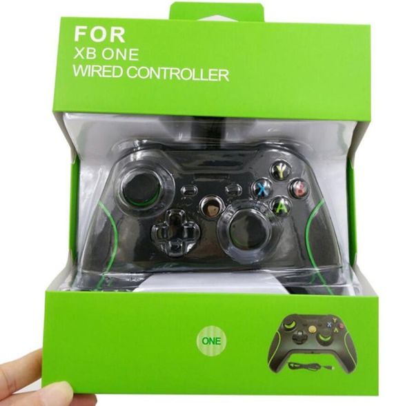 100 Wired Xbox One Controller Gamepad Microsoft Xbox Denetleyicisi için Xbox One için Gamepad Joystick