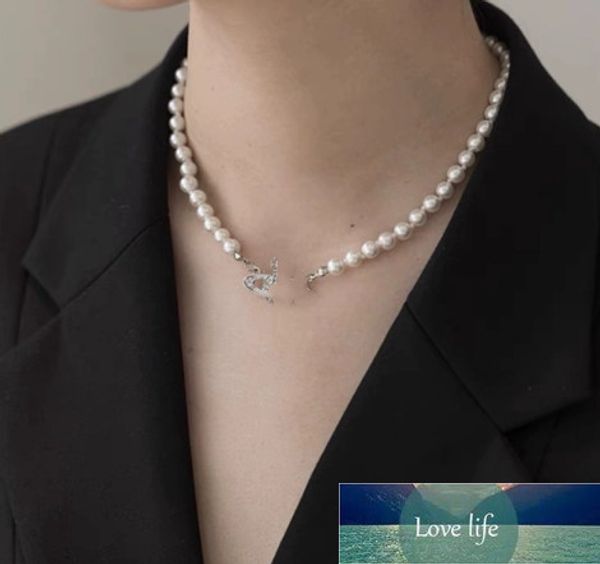 Ретро модная бриллиантовая бриллиантовая ожерелье Сатурна Женское онлайн-влияние легкие роскошные полномочные планеты Клавикуля