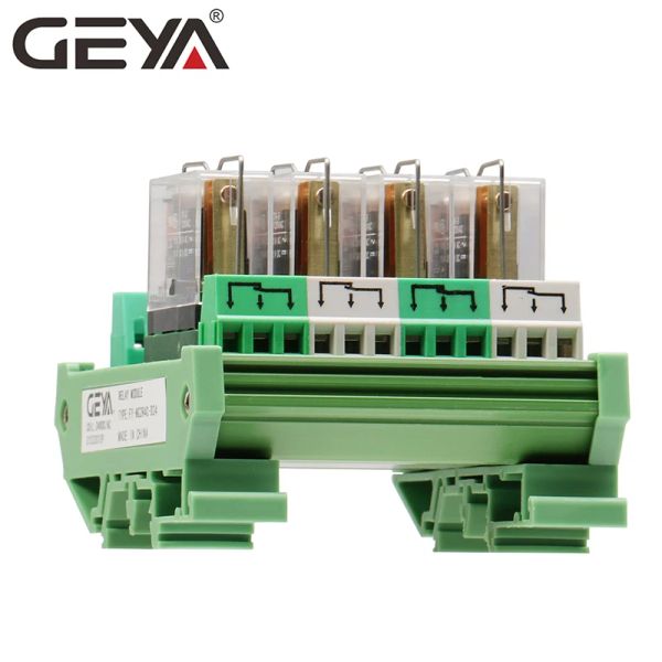 Geya ng2r 4 -канальный реле модуль 1no 1nc реле модуль SPDT 12V 24 В переменного тока реле DC Plc